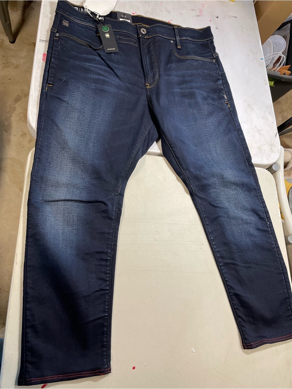 G-Star Slim Dark Blue Stretch Jeans